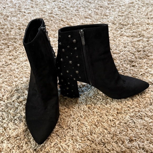 Circus by Sam Edelman Black Ankle Boots with Studs - Picture 2 of 10